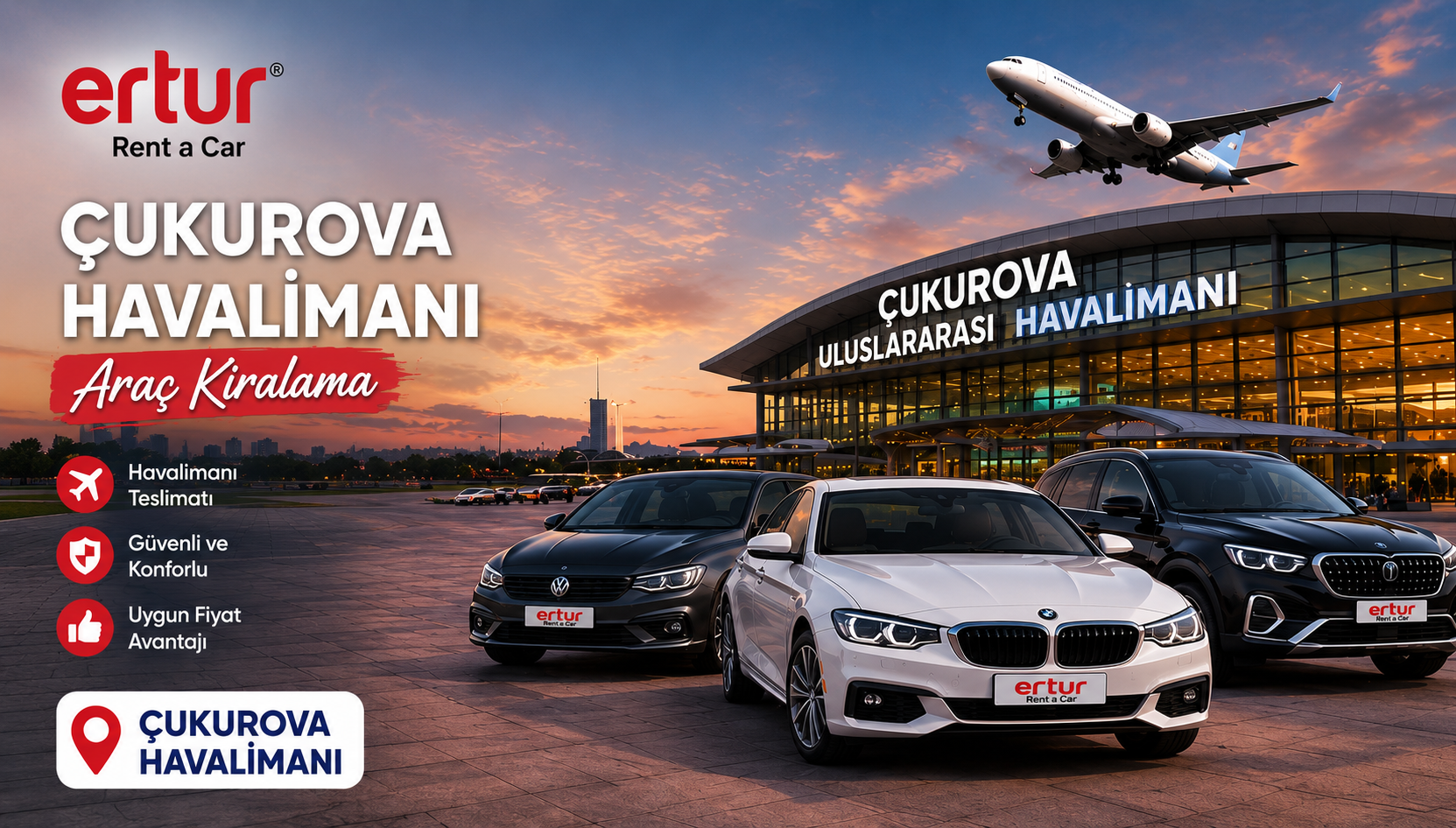 Çukurova Havalimanı’ndan Adana Merkeze Ulaşım | Araç Kiralama Rehberi